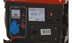 Petrol generator, 800 W, max. 1200 W, 230 V / 12 V