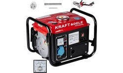 Petrol generator, 800 W, max. 1200 W, 230 V / 12 V