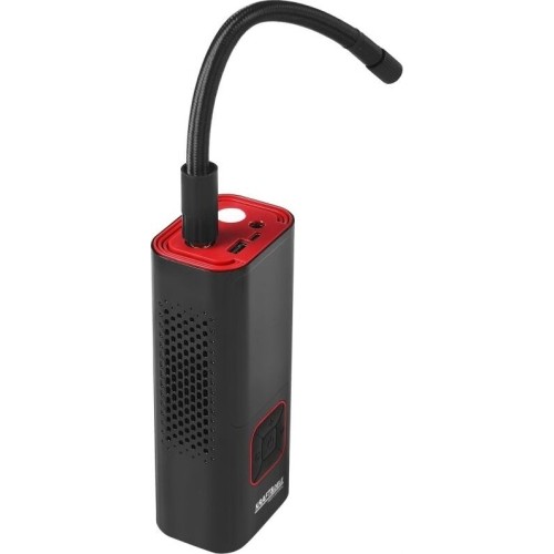 Akumuliatorinis oro kompresorius, 85 W, 10 bar, su LCD ekranu ir LED žibintuvėliu