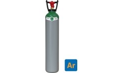 Gas cylinder (EURO PH 300 BAR) (argon Ar) (filled) - 25