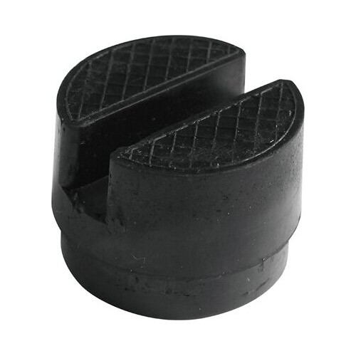 Rubber jack pad Ø51mm for welding seam, reinforced