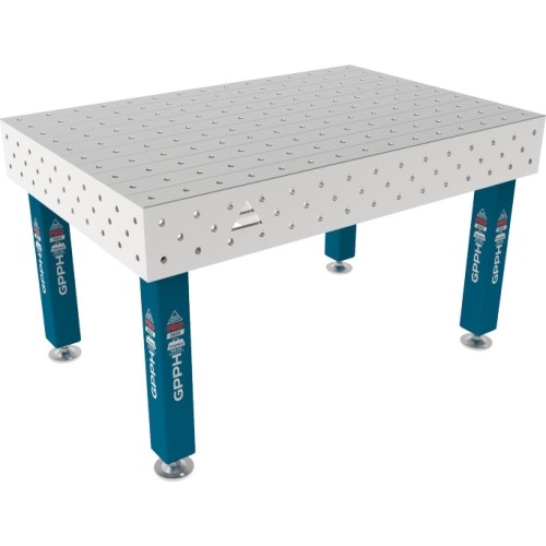 PRO INOX suvirinimo stalas 15 mm - 1500x1000mm - PRO INOX - Φ16 - 100x100mm - Ant kojelių