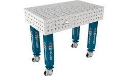 PRO INOX suvirinimo stalas 15 mm - 3000x1480mm - PRO INOX - Φ16 - 50x50mm - Ant ratukų