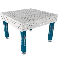 PRO INOX suvirinimo stalas 15 mm - 1200x1200mm - PRO INOX - Φ28 - Įstrižinė - Ant kojelių