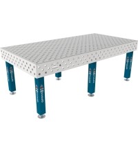PRO INOX Welding Table 15mm - 2400x1200mm - PRO INOX - Φ28 - Diagonal - On feet