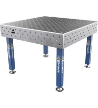 Welding table PLUS 12 mm - 1200x1200mm - Φ16 - Diagonal - On feet