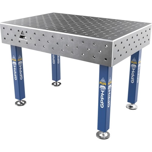 Suvirinimo stalas PLUS 12 mm - 1200x800mm - Φ16 - Įstrižinė - Ant kojelių