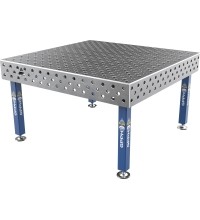 Suvirinimo stalas PLUS 12 mm - 1500x1480mm - Φ28 - Įstrižinė - Ant kojelių