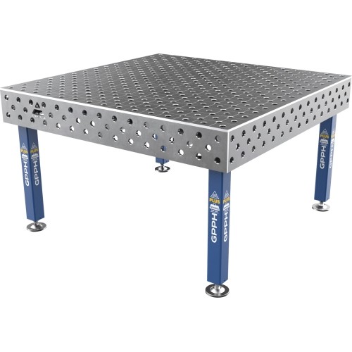 Suvirinimo stalas PLUS 12 mm - 1500x1480mm - Φ28 - Įstrižinė - Ant kojelių