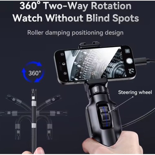 Endoscope for smart device with flexible probe Ø 8mm, 2m