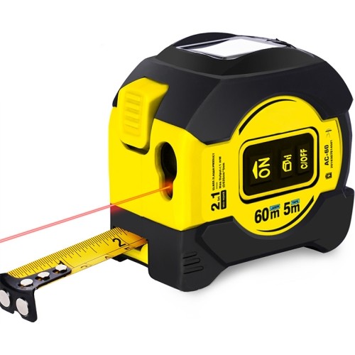 Laser tape measure 60/5m