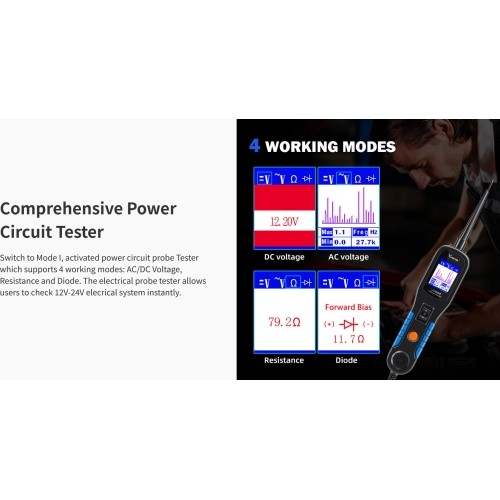 Automotive circuit probe & breaker finder kit