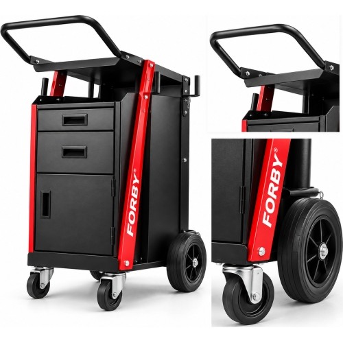 FORBY® Welding Trolley with Drawers and Cabinet 