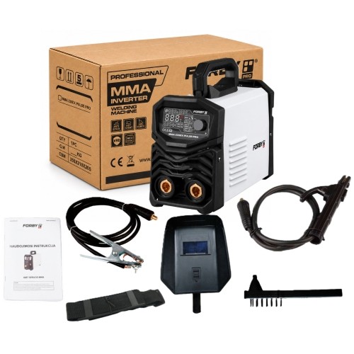 Inverterinis suvirinimo aparatas FORBY® 220EX PULSE PRO (10A - 220A)