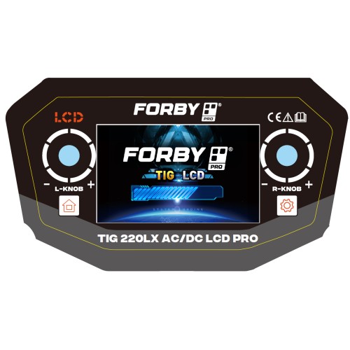 Suvirinimo aparatas FORBY® 220LX AC/DC LCD PRO