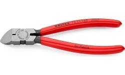 Žnyplės plastikui 45° 160mm KNIPEX