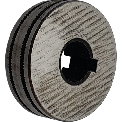 Wire feeder guide roller 30x10x10mm 200GD/225GDS/200 Pulse/200X/Synergic/210 S4/200HD - Knurled (for self-striping wire) - 0,8/1