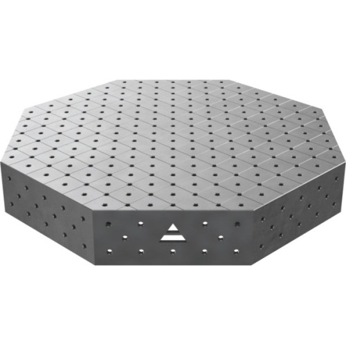 Octagonal welding table OCT 600x600 mm - 1200x1200mm - PLUS