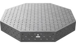 Octagonal welding table OCT 600x600 mm - 1400x1400mm - PLUS