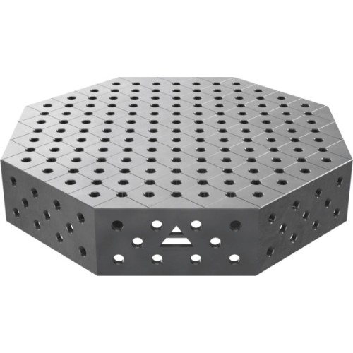 Octagonal welding table OCT 600x600 mm - 1000x1000mm - PRO