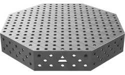 Octagonal welding table OCT 600x600 mm - 1200x1200mm - PRO
