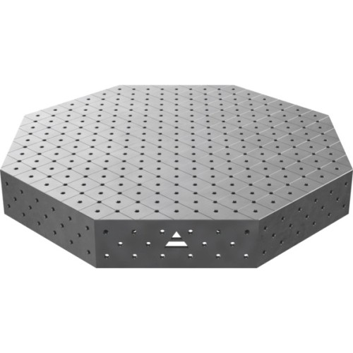 Octagonal welding table OCT 600x600 mm - 1400x1400mm - PRO