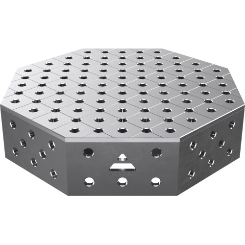 Octagonal welding table OCT 600x600 mm - 800x800mm - PRO