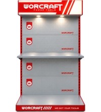 Stendas įrankiams su LED WORCRAFT