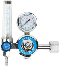 Dujų reduktorius HORNEC® Argon/CO₂ su vienu rotametru (EURO veržlė W21.8)