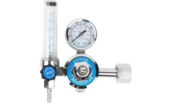 HORNEC® Argon/CO₂ gas regulator with single flowmeter (EURO nut W21.8)