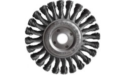 Vielinis šepetys Osborn 125x22.2mm 0.5 INOX, nerūd. plienui