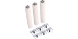 PVC-coated rollers