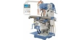 Universal milling machines with servo drive for feeds