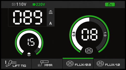 HORNEC smart SynMIG 2150i FLUX konstrukcija